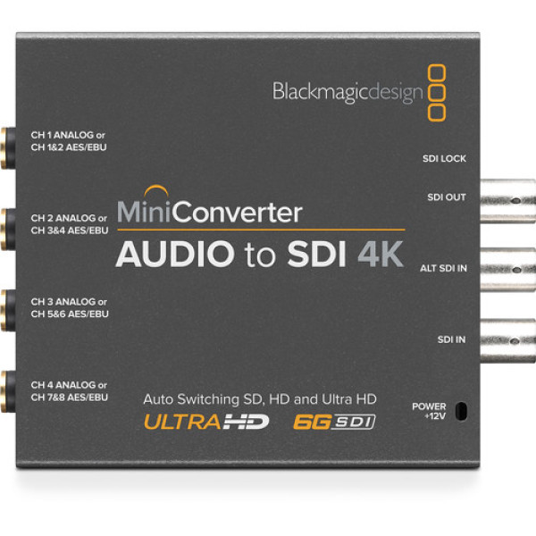 Конвертер Mini Converter - Audio to SDI 4K